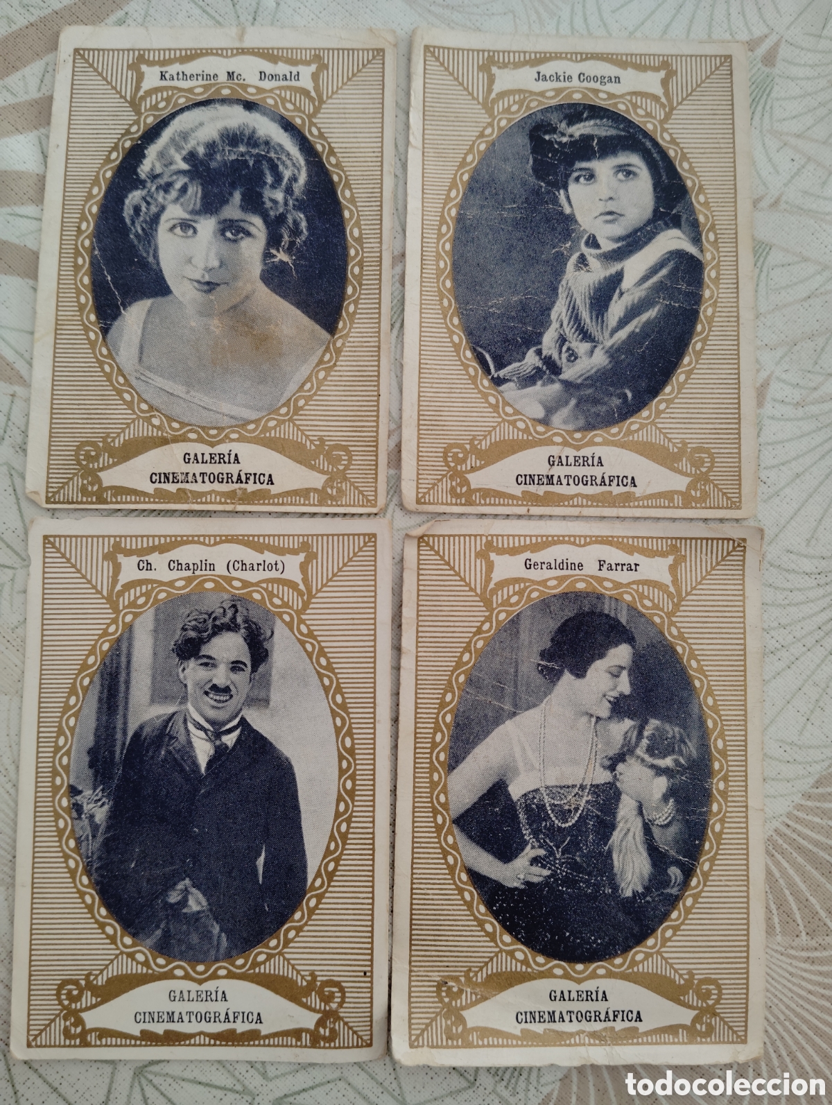Coleccionismo &aacute;lbum: Cromo antiguo de artistas