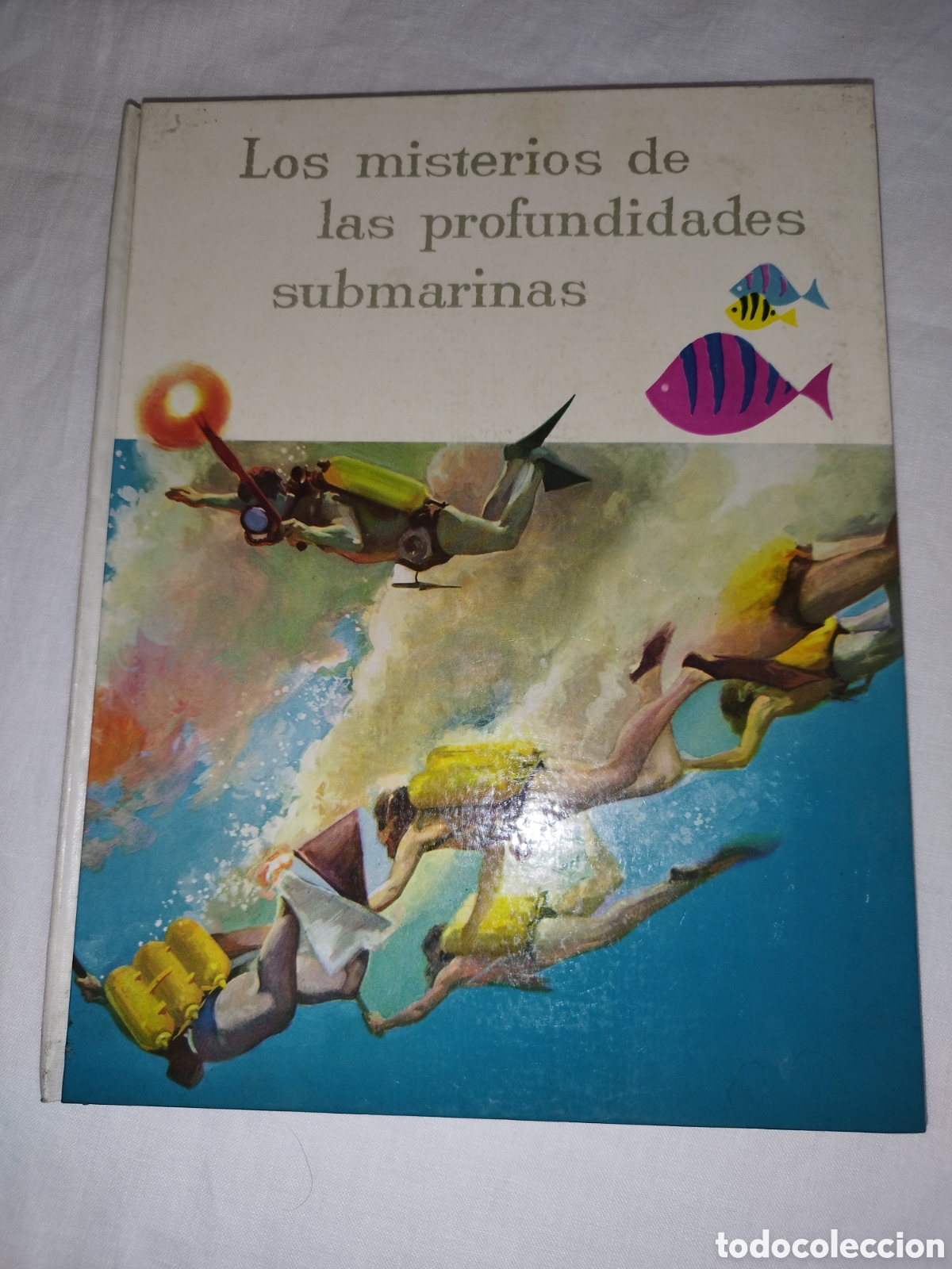 Coleccionismo &aacute;lbum: ALBUM CROMOS NESTLE: LOS MISTERIOS DE LAS PROFUNDIDADES SUBMARINAS. 1959 COMPLETO