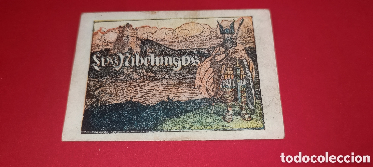 Coleccionismo &aacute;lbum: LOS NIBELUNGOS - COLECCION COMPLETA DE 24 CROMOS - CHOCOLATES EVARISTO JUNCOSA HIJO - MUY BUEN ESTAD