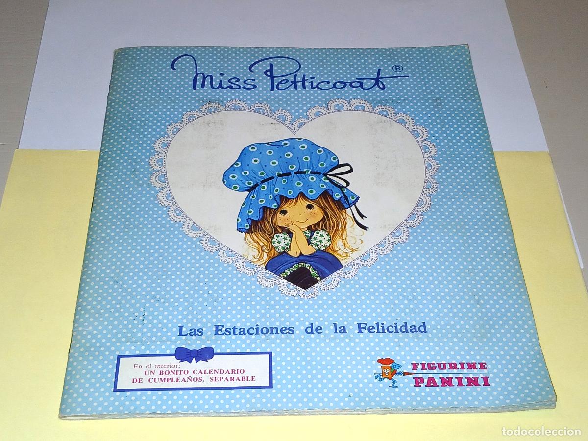 Collectable Albums: &Aacute;lbum Miss Petticoat Panini-Cromo Crom (Las estaciones de la felicidad), completo, 1982