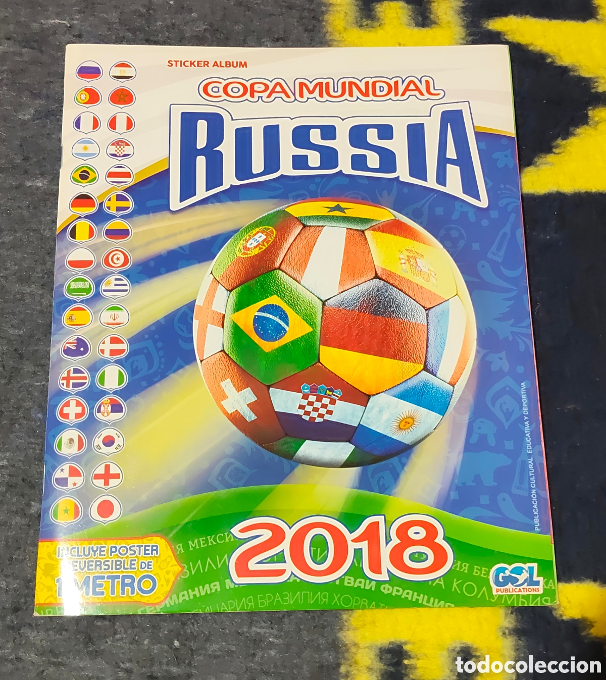 Coleccionismo &aacute;lbum: Album Copa Mundial Rusia 2018 -Gol -