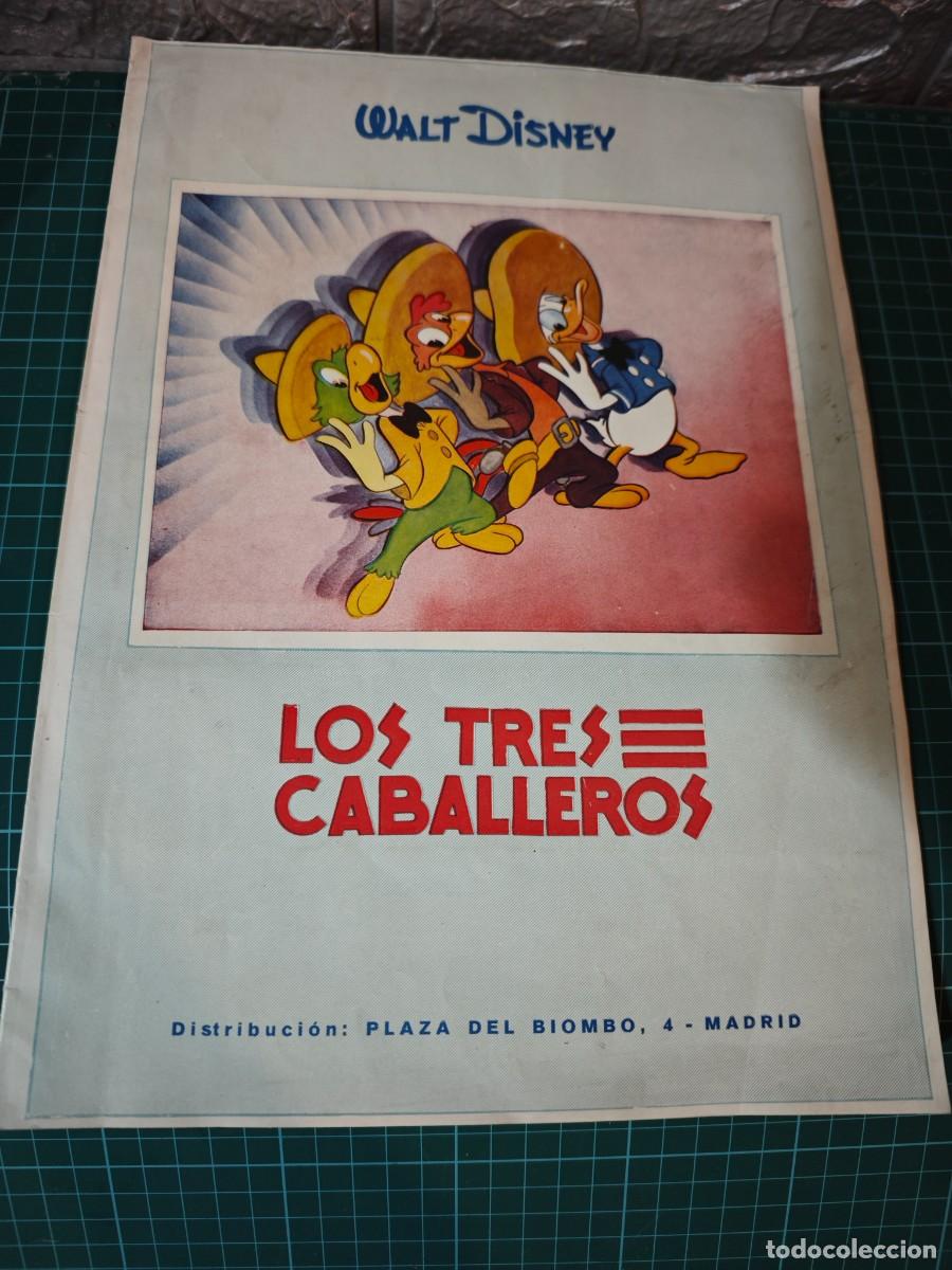 Collectable Albums: Album walt Disney los tres caballeros completo impecable