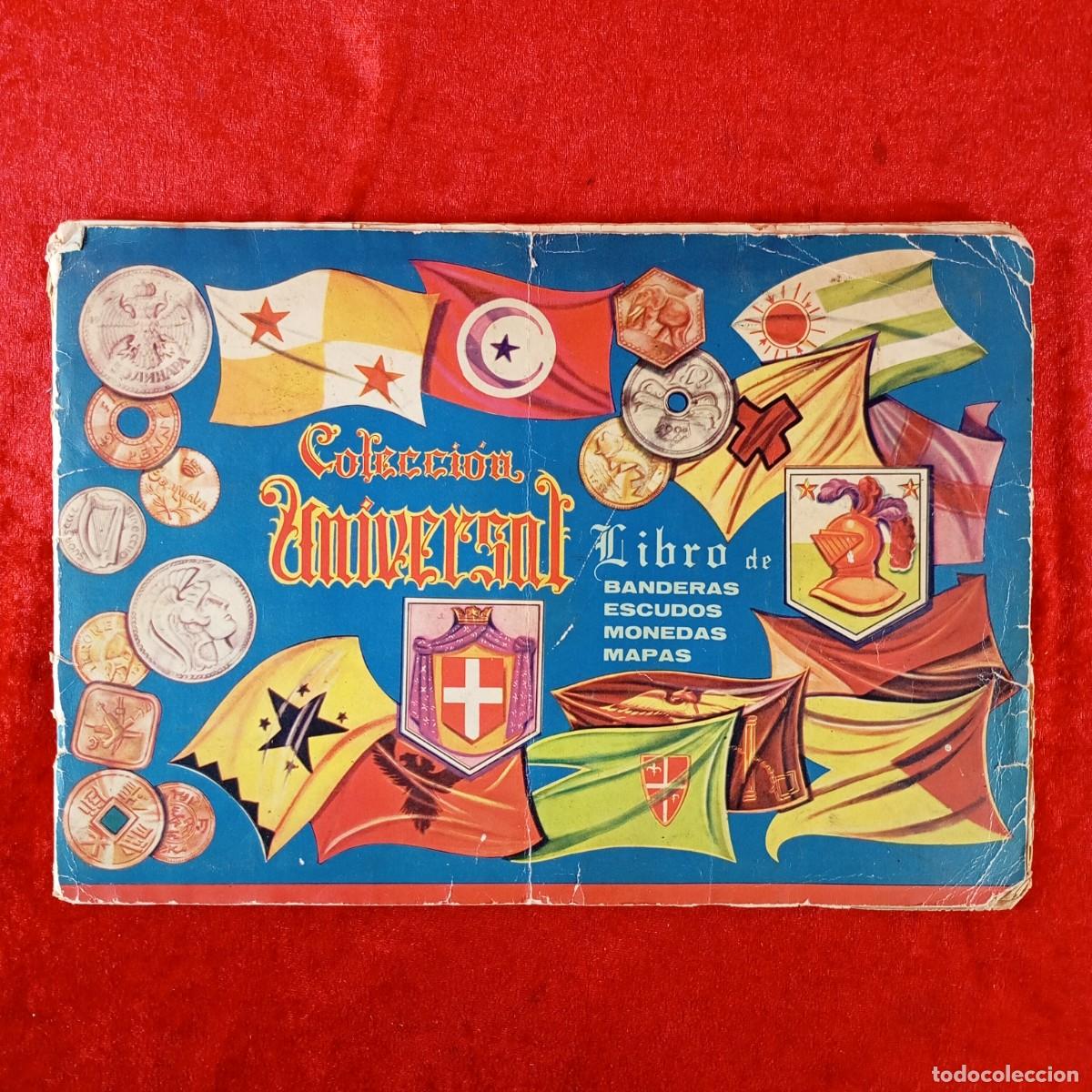 Coleccionismo &aacute;lbum: LIBRO DE BANDERAS, ESCUDOS, MONEDAS, MAPAS - COLECCI&Oacute;N UNIVERSAL - ALBUM DE CROMOS COMPLETO / 349