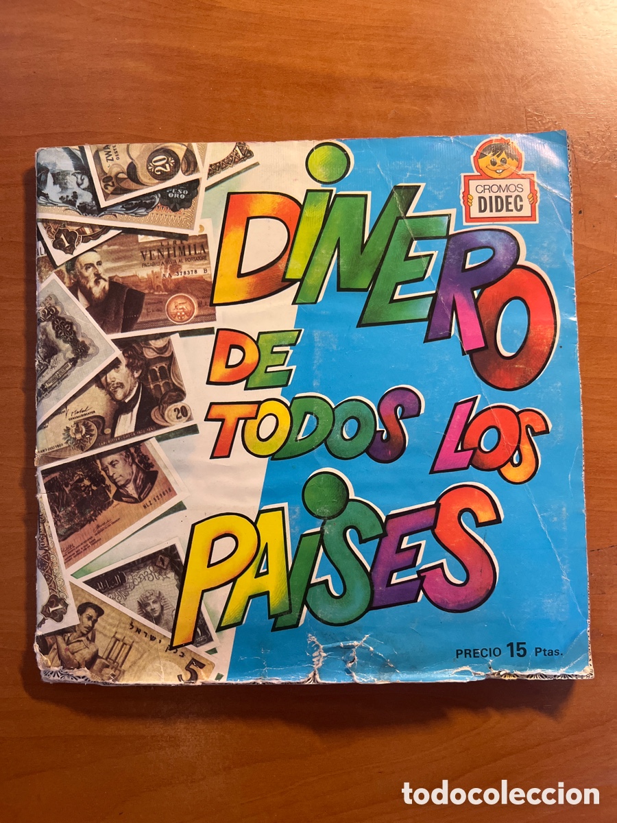 Collezionismo &Aacute;lbum: &Aacute;LBUM DINERO DE TODOS LOS PA&Iacute;SES, 148 CROMOS COMPLETO, (EDITA DIFUSORA DE CULTURA)