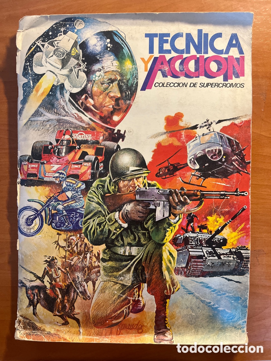 Collezionismo &Aacute;lbum: &Aacute;LBUM T&Eacute;CNICA Y ACCI&Oacute;N, 262 CROMOS COMPLETO, (EDICIONES ESTE)