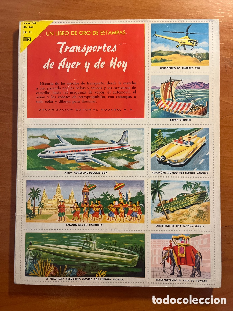 Collectable Albums: TRANSPORTE DE AYER Y HOY, COMPLETO, (EDITORIAL NOVARO)