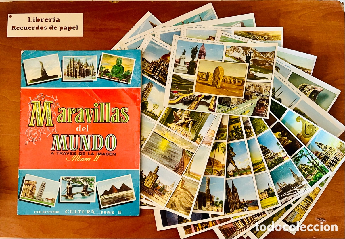 Collectable Albums: &Aacute;LBUM MARAVILLAS DEL MUNDO, 250 CROMOS SIN PEGAR, (EDITORIAL BRUGUERA)