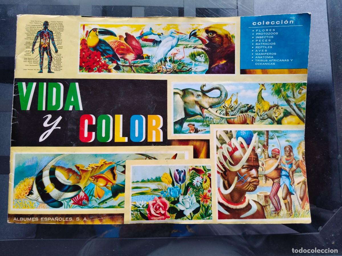 Collectable Albums: VIDA Y COLOR EDITORIAL ALBUMES ESPA&Ntilde;OLES SA COMPLETO 380 CROMOS( buen estado)
