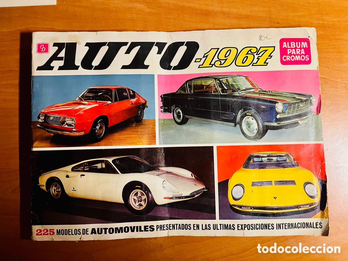 Sammeln Sammelalbum: &Aacute;LBUM AUTO 1967, 225 CROMOS COMPLETO, (EDITORIAL BRUGUERA)