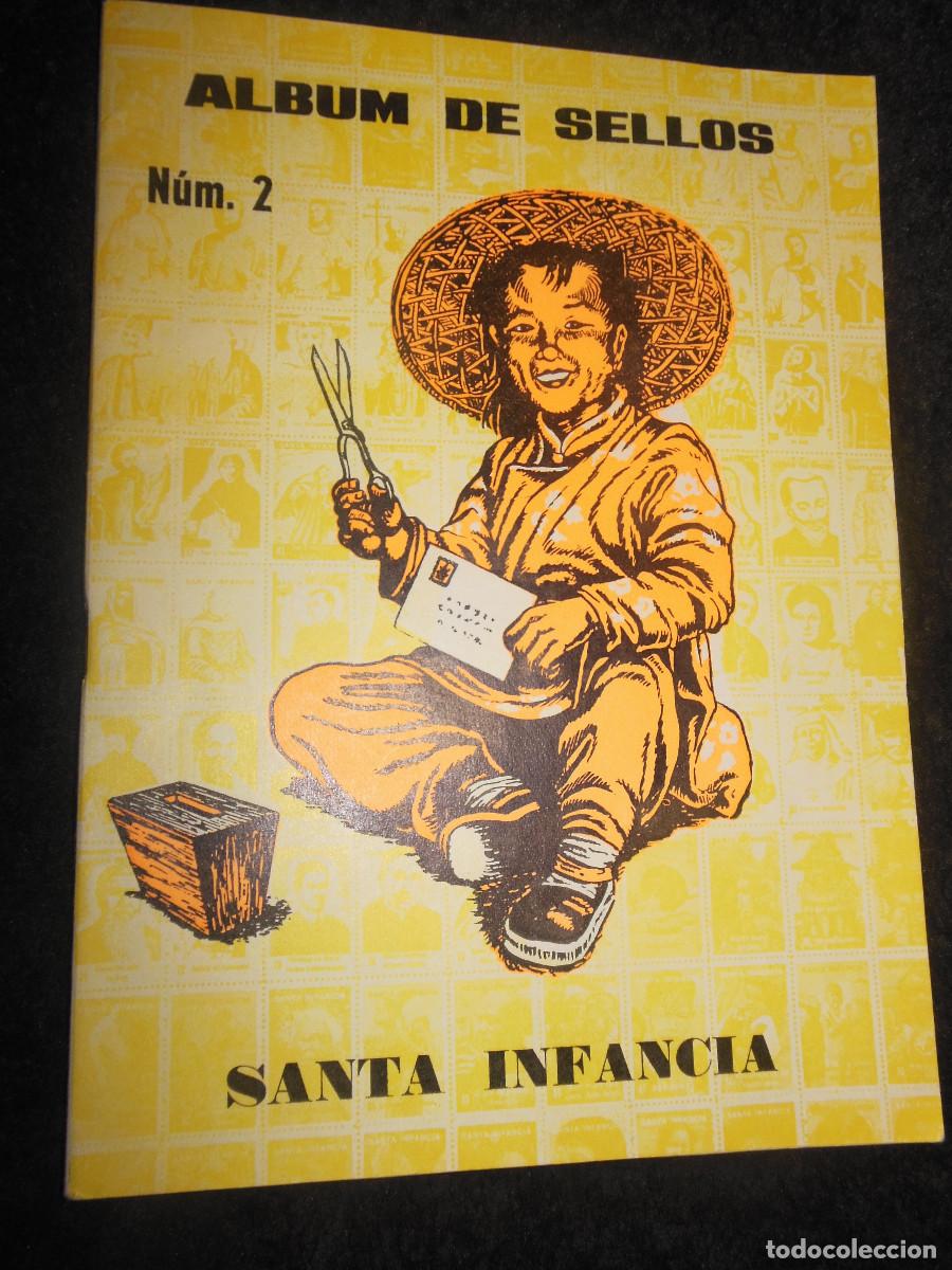 Colecionismo Caderneta: ALBUM DE CROMOS SELLOS COMPLETO - SANTA INFANCIA N&ordm; 2 RELIGI&Oacute;N PAPA