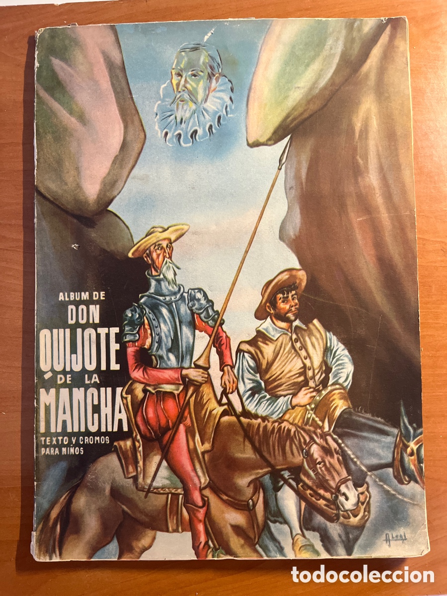Colecionismo Caderneta: &Aacute;LBUM DON QUIJOTE DE LA MANCHA, 342 CROMOS COMPLETO, (EDICIONES ESPA&Ntilde;A)