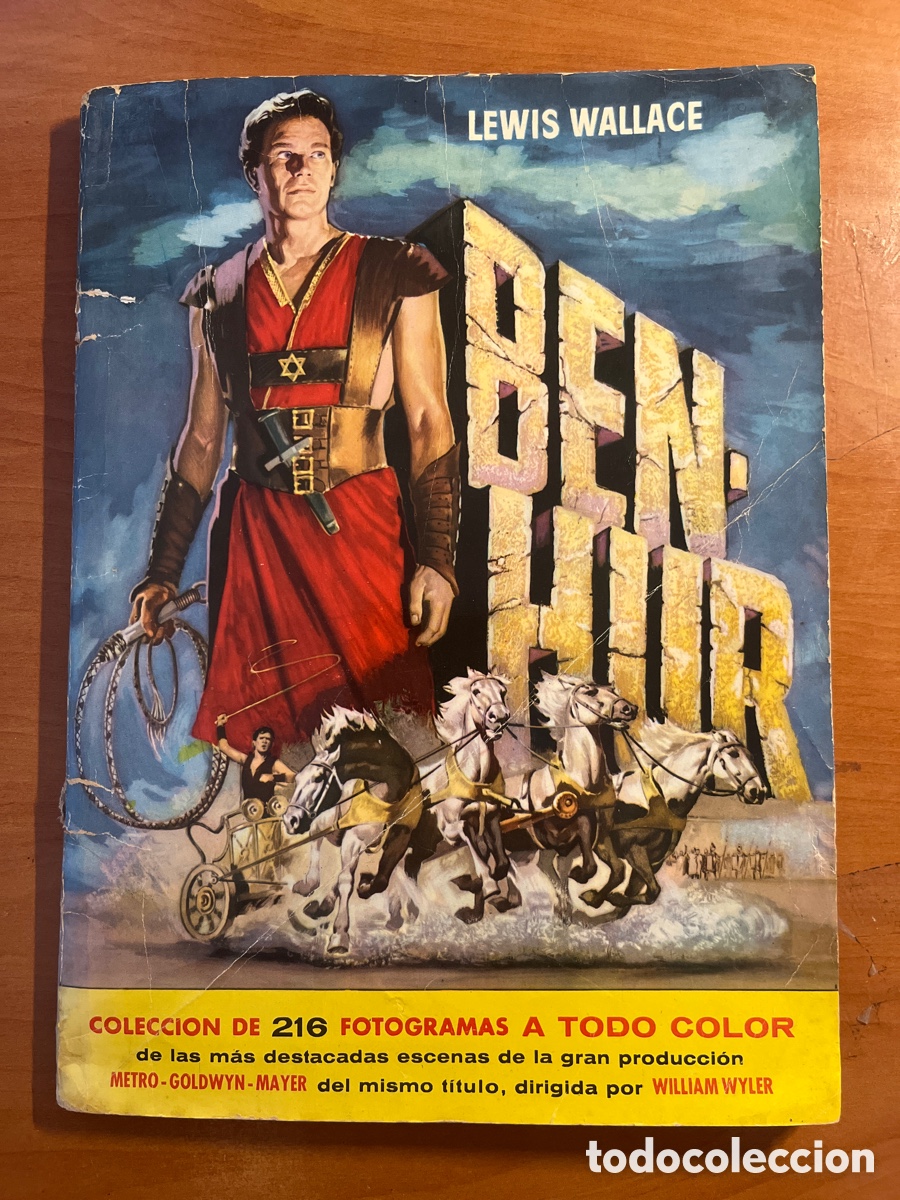 Colecionismo Caderneta: &Aacute;LBUM BEN-HUR, 166 CROMOS DE 216, (EDITORIAL BRUGUERA)