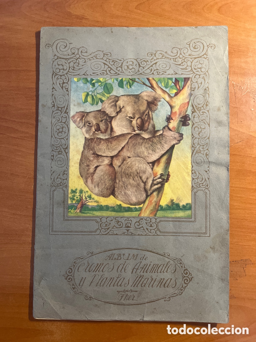 Collectable Albums: &Aacute;LBUM DE ANIMALES Y PLANTAS MARINAS, 246 CROMOS COMPLETO, (EDITORIAL FHER)