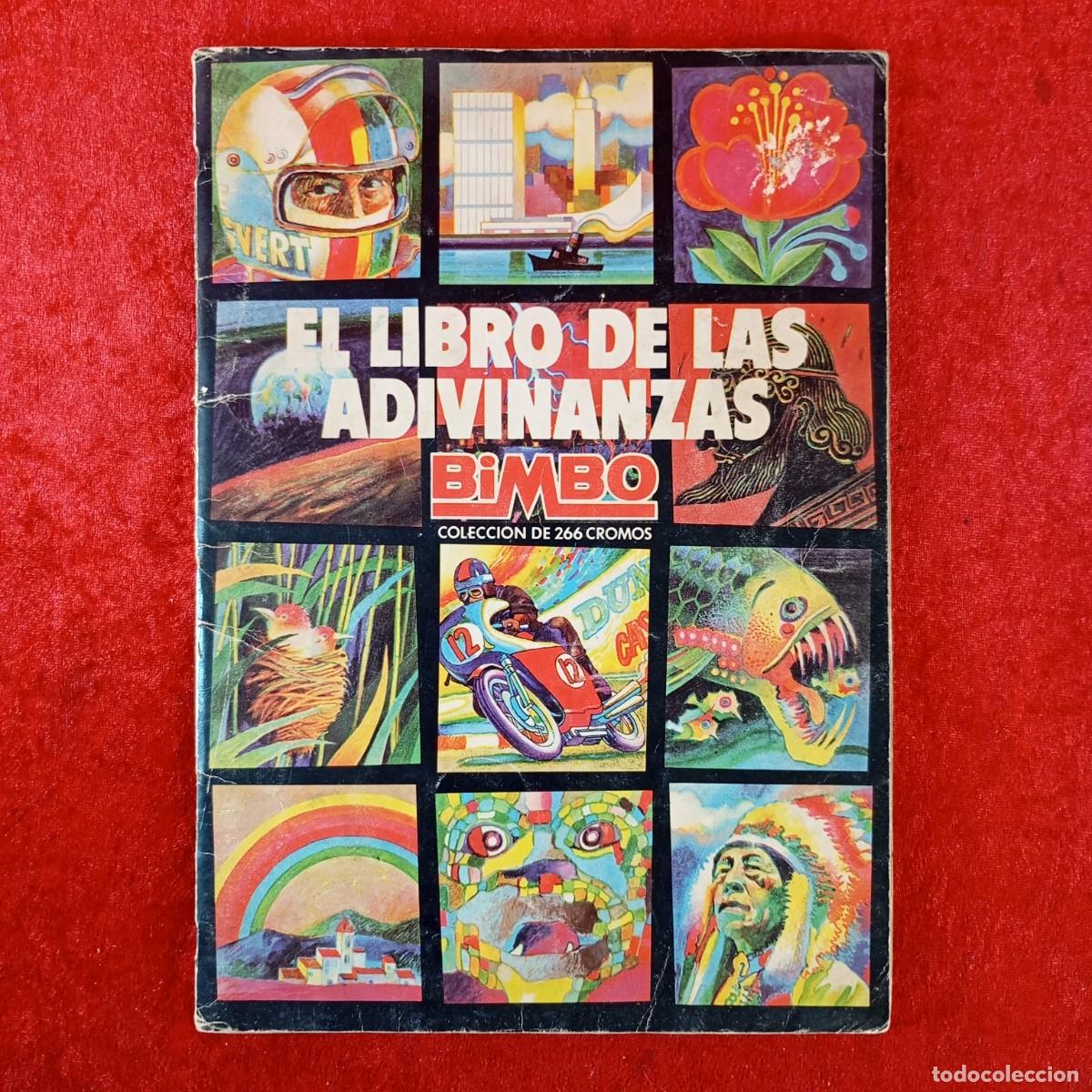 Coleccionismo &aacute;lbum: EL LIBRO DE LAS ADIVINANZAS - BIMBO - COLECCION DE 266 CROMOS - ALBUM DE CROMOS COMPLETO / 529