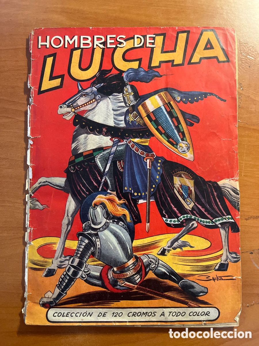 Collectable Albums: &Aacute;LBUM HOMBRES DE LUCHA, 120 CROMOS COMPLETO, (EDITA RUIZ ROMERO)