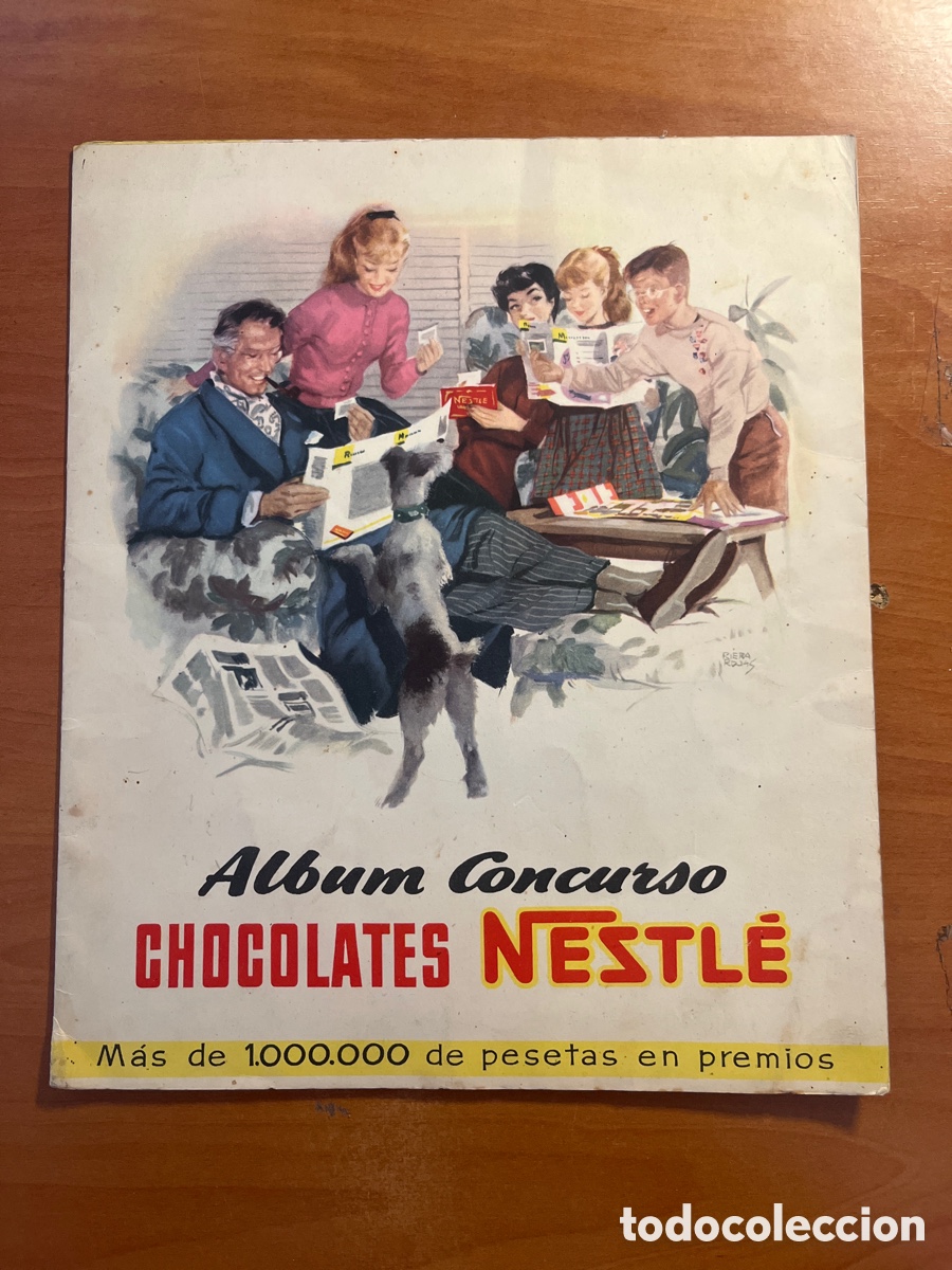 Collectable Albums: &Aacute;LBUM CONCURSO NESTL&Eacute;, 24 CROMOS COMPLETO, (CHOCOLATES NESTLE)