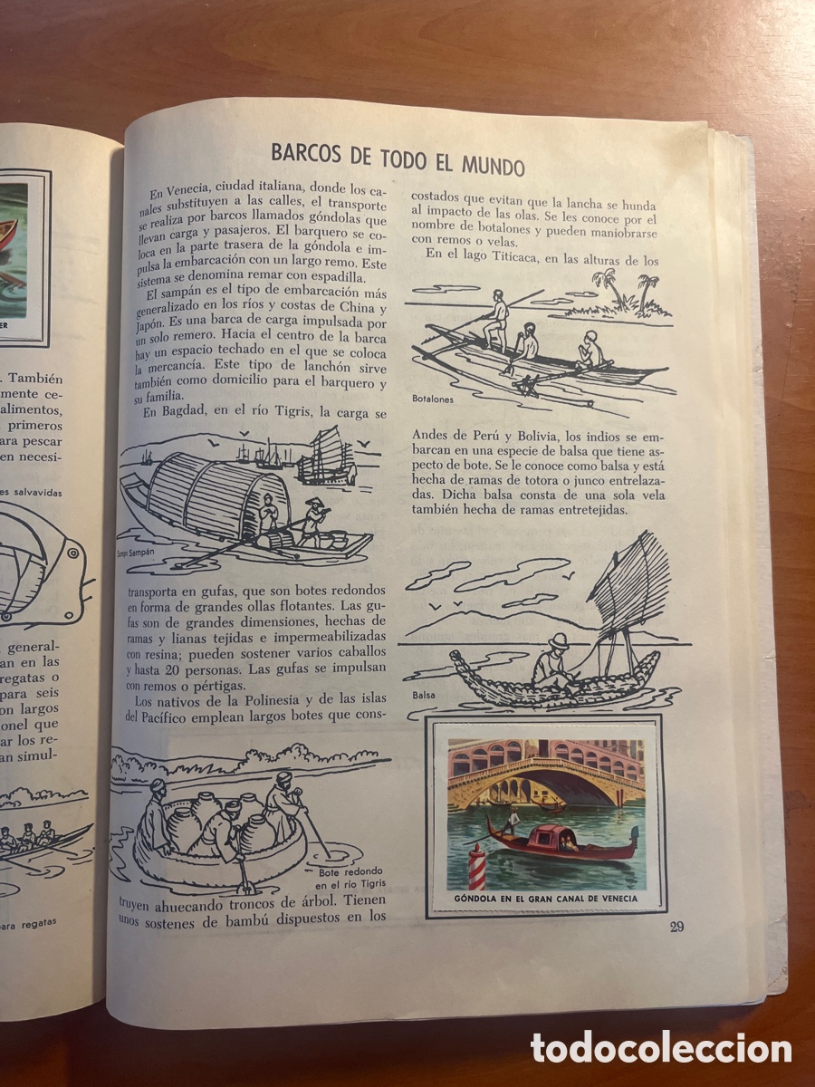 Coleccionismo &aacute;lbum: BOTES Y BARCOS, COMPLETO, (EDITORIAL NOVARO) - Foto 3