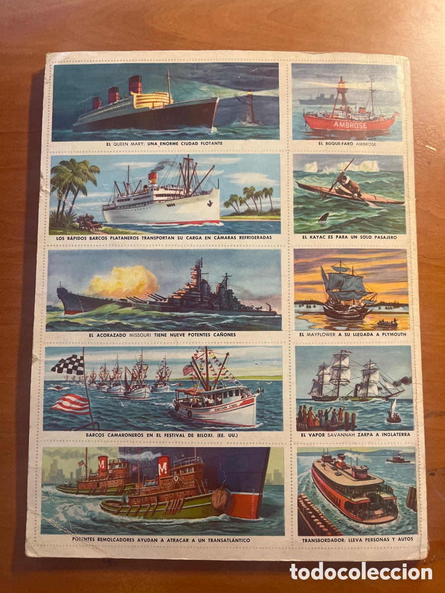 Coleccionismo &aacute;lbum: BOTES Y BARCOS, COMPLETO, (EDITORIAL NOVARO) - Foto 4
