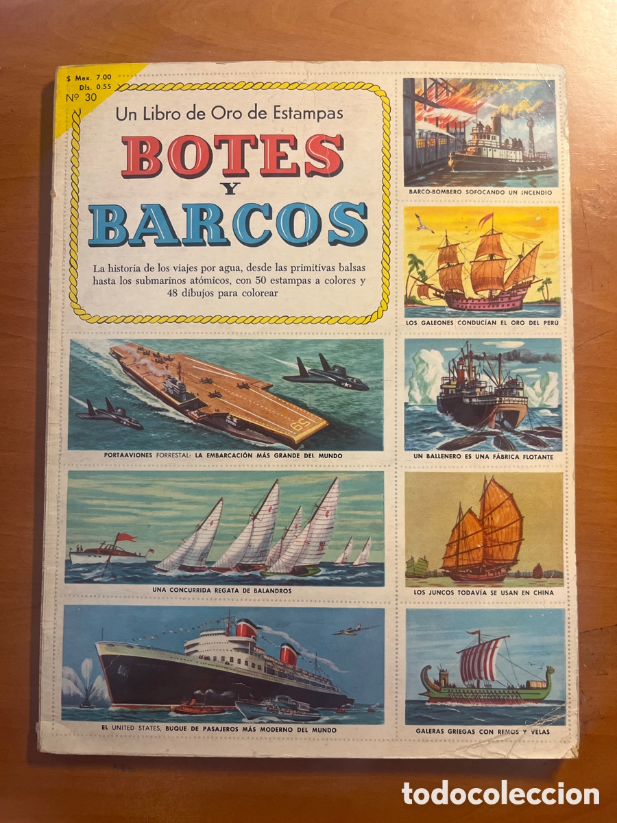 Coleccionismo &aacute;lbum: BOTES Y BARCOS, COMPLETO, (EDITORIAL NOVARO) - Foto 1