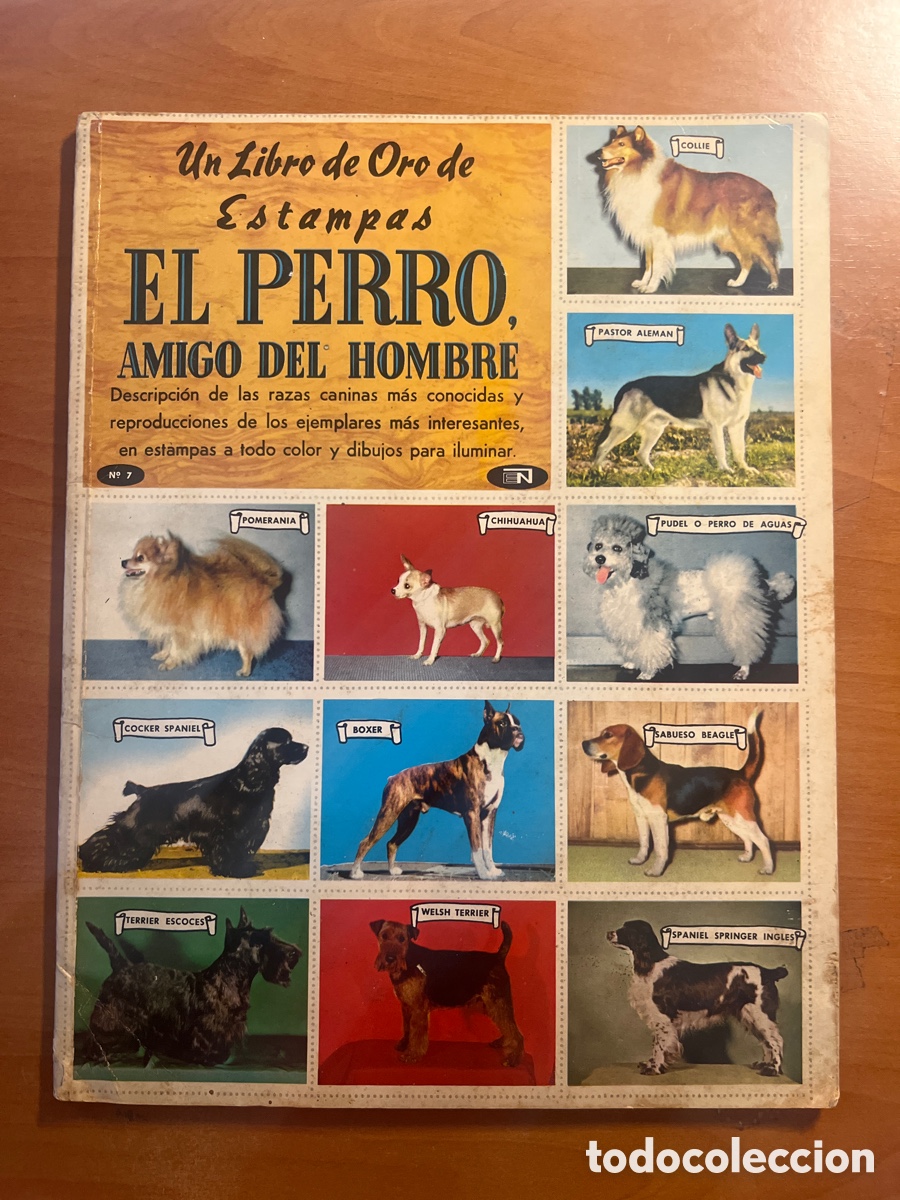 Collectionnisme Album: &Aacute;LBUM EL PERRO EL AMIGO DEL HOMBRE, COMPLETO, (EDITORIAL NOVARO)