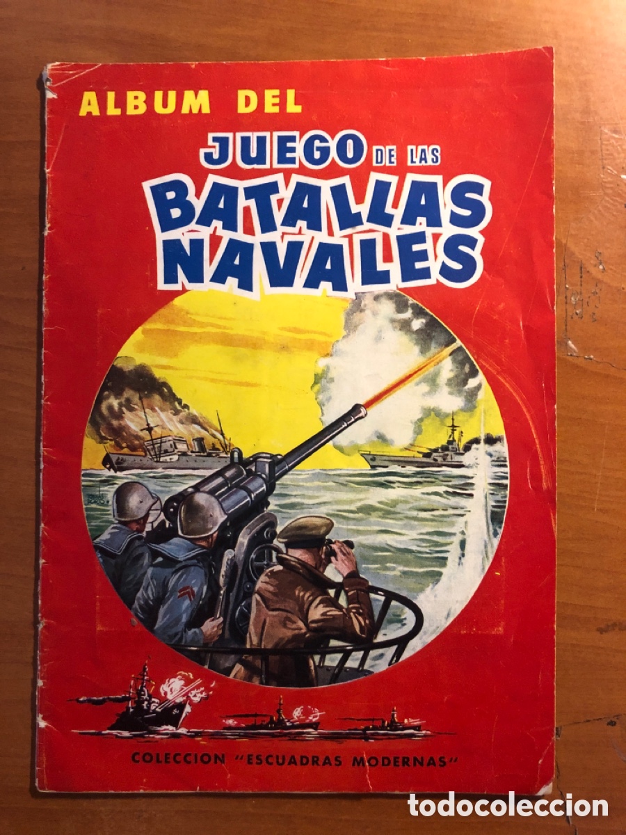 Collectionnisme Album: &Aacute;LBUM DEL JUEGO DE LAS BATALLAS NAVALES, 120 CROMOS COMPLETO, (CRISOL EDITA)