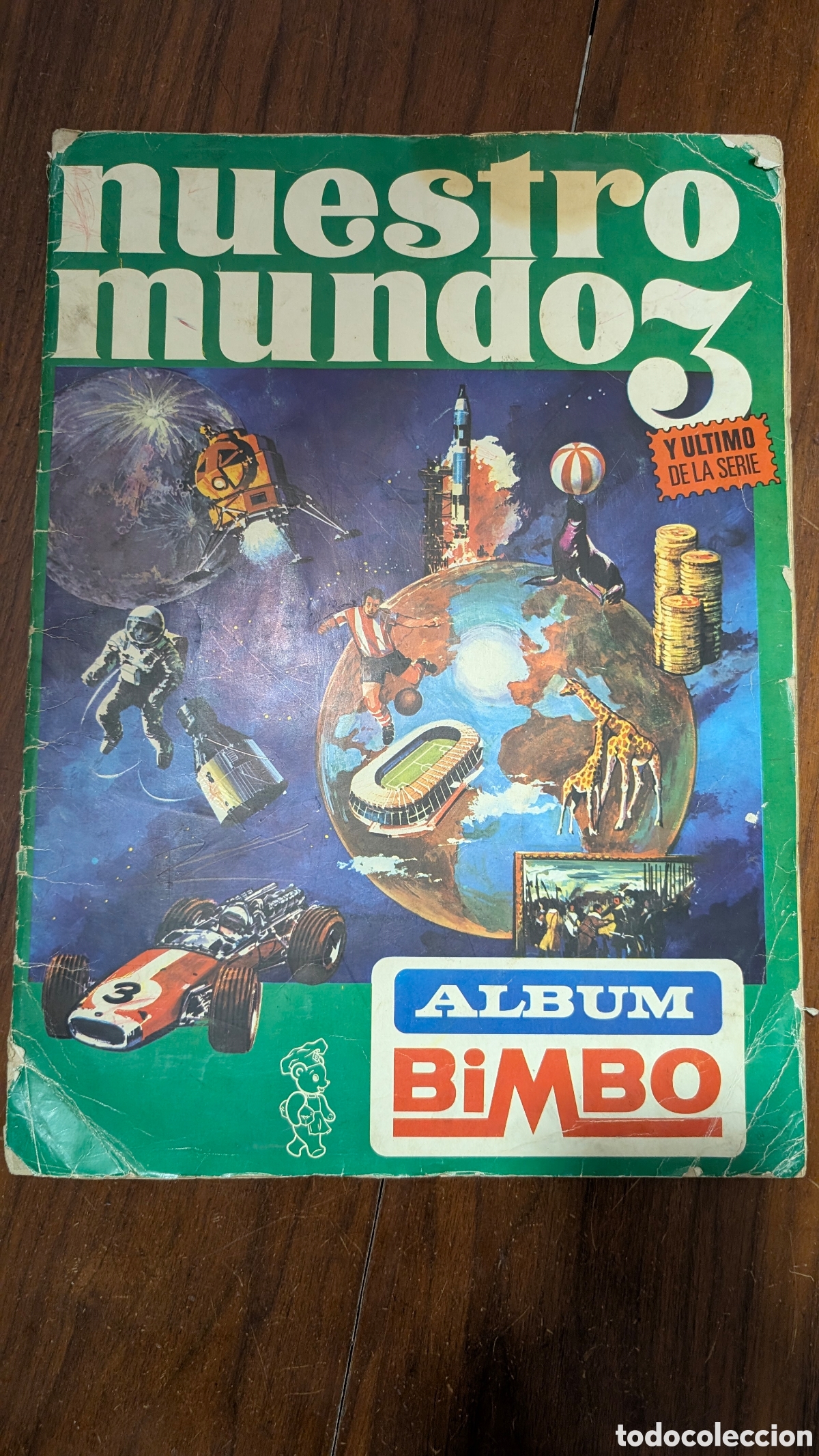 Coleccionismo &aacute;lbum: &Aacute;LBUM CROMOS BIMBO: Nuestro Mundo 3 (1970). COMPLETO. &iexcl;Leer estado!