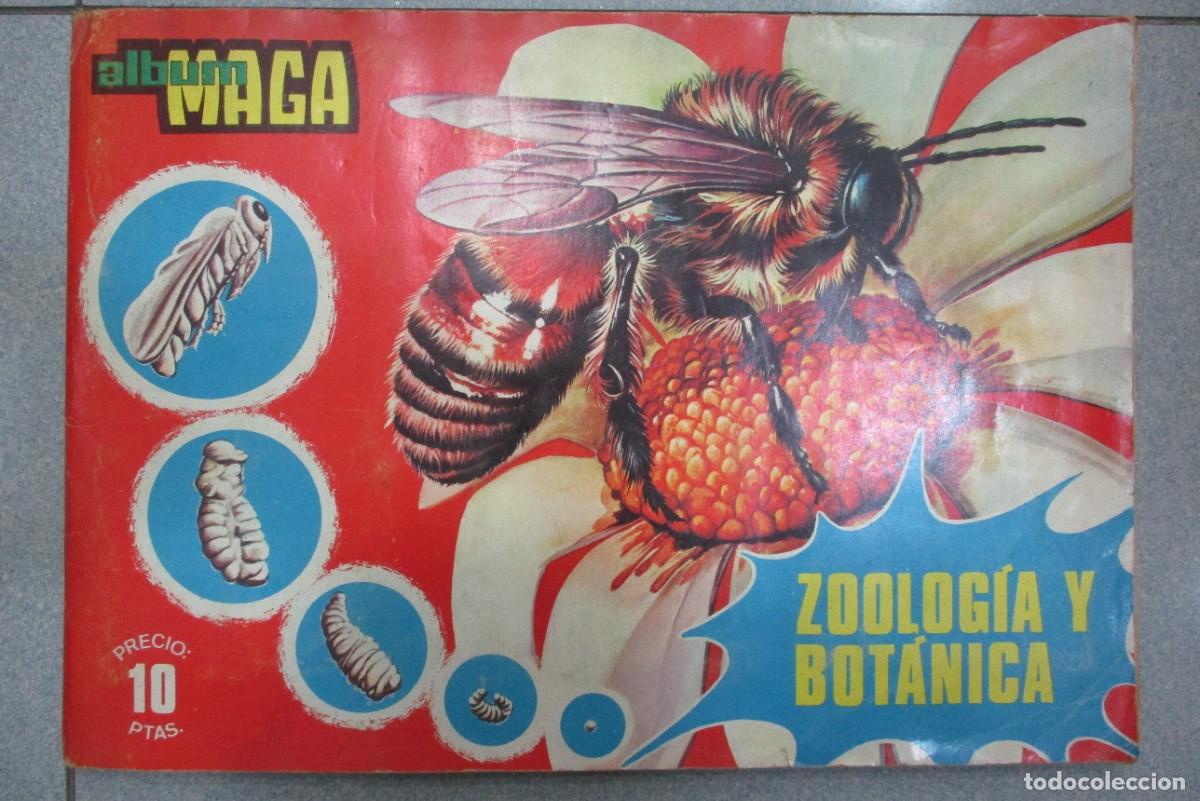 Colecionismo Caderneta: ALBUM DE CROMOS DE COMPLETO Y ORIGINAL - ALBUM MAGA ZOOLOGIA Y BOTANICA - MAGA