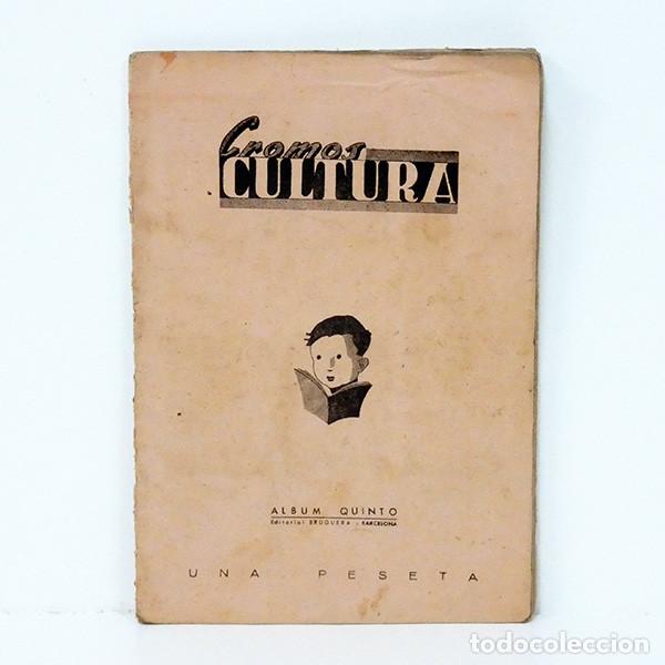 Colecionismo Caderneta: CROMOS CULTURA. ALBUM QUINTO. COMPLETO. Editorial Bruguera