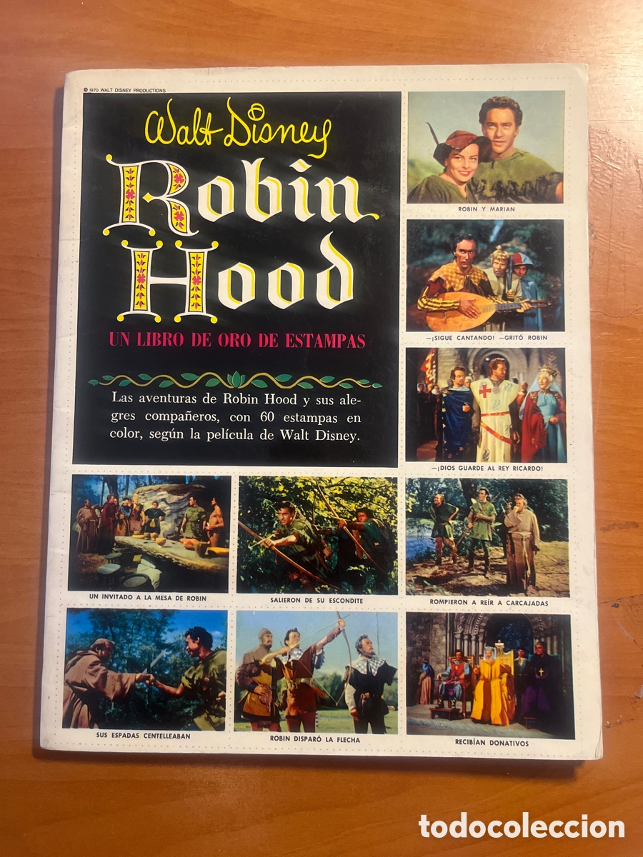 Coleccionismo &aacute;lbum: &Aacute;LBUM ROBIN HOOD, COMPLETO, (EDICIONES SUSAETA)