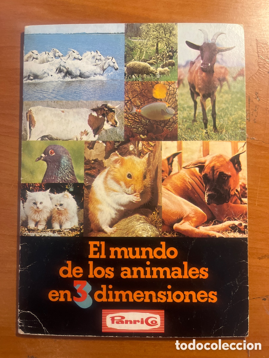 Coleccionismo &aacute;lbum: EL MUNDO DE LOS ANIMALES, 50 CROMOS COMPLETO, (EDITA PANRICO)