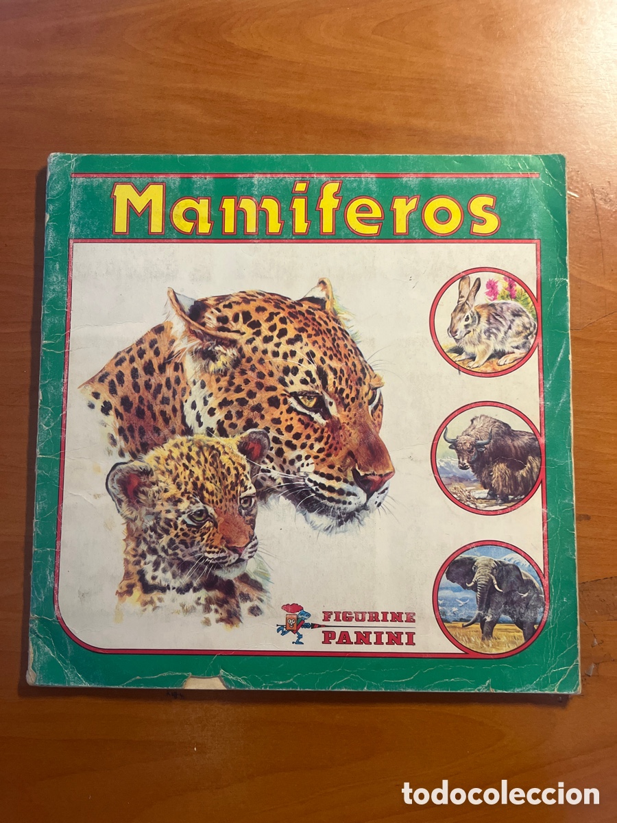 Coleccionismo &aacute;lbum: &Aacute;LBUM MAM&Iacute;FEROS, 240 CROMOS COMPLETO, (FIGURINE PANINI)
