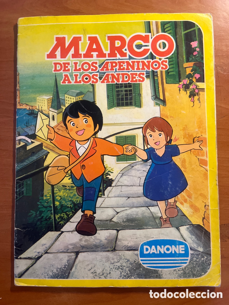 Coleccionismo &aacute;lbum: &Aacute;LBUM MARCO DE LOS APENINOS A LOS ANDES, COMPLETO, (EDITA DANONE)