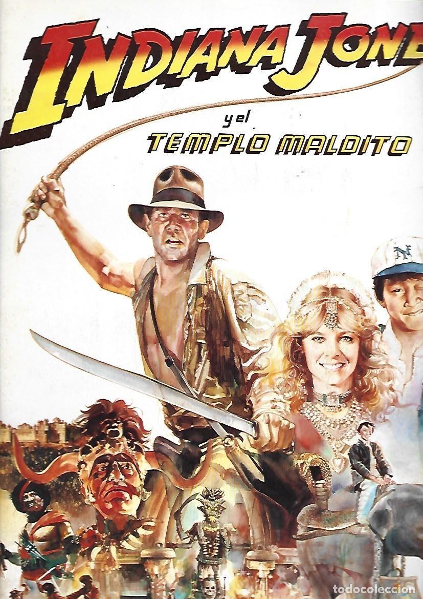 Coleccionismo &aacute;lbum: Indiana Jones y el templo maldito, 1984, Pasosa Dos, completo, muy buen estado. Caja DA