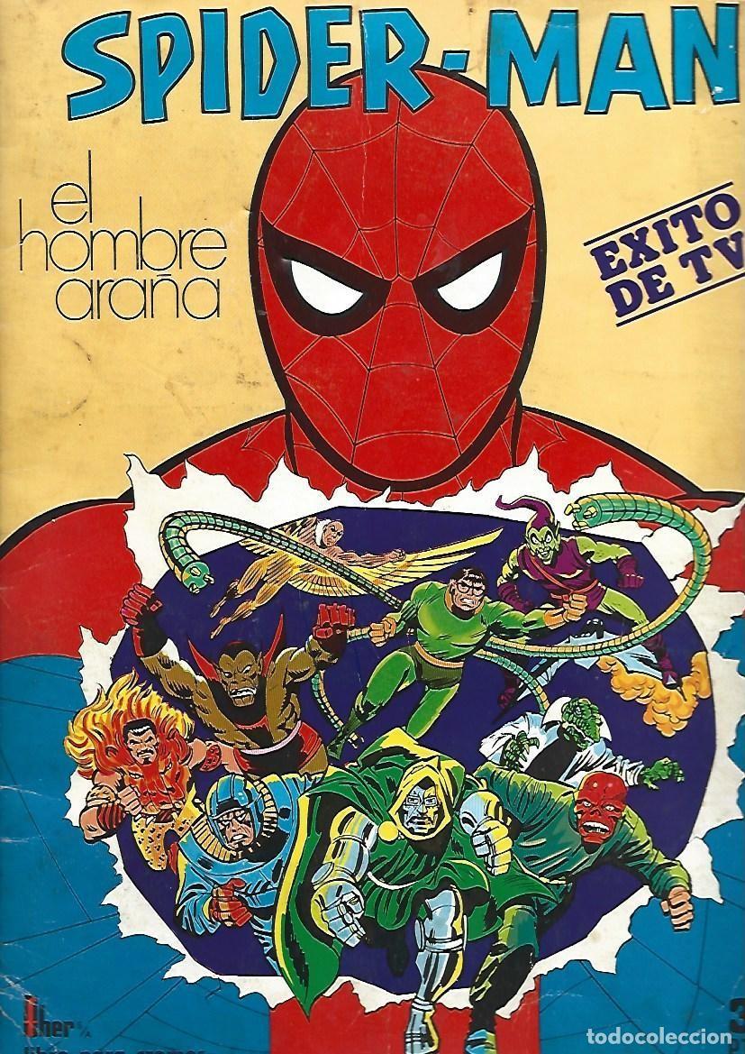 Coleccionismo &aacute;lbum: Spider-Man, el hombre ara&ntilde;a, &aacute;lbum completo, 1981, Fher, buen estado. Caja DA