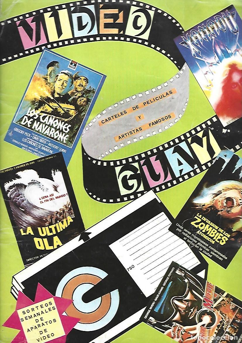 Coleccionismo &aacute;lbum: Video guay, 1984, &aacute;lbum completo, Dalsa, buen estado. Caja DA