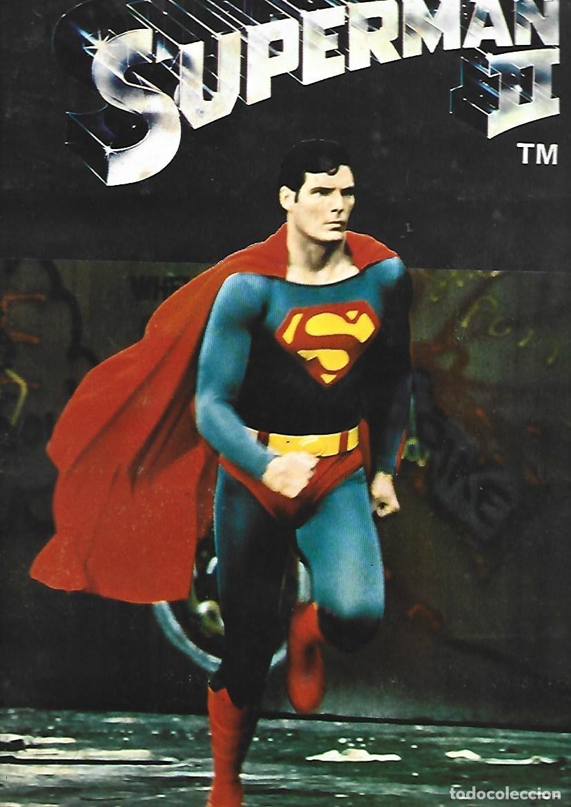 Coleccionismo &aacute;lbum: Superman II, 1980, Fher, &aacute;lbum completo, buen estado. Caja DA