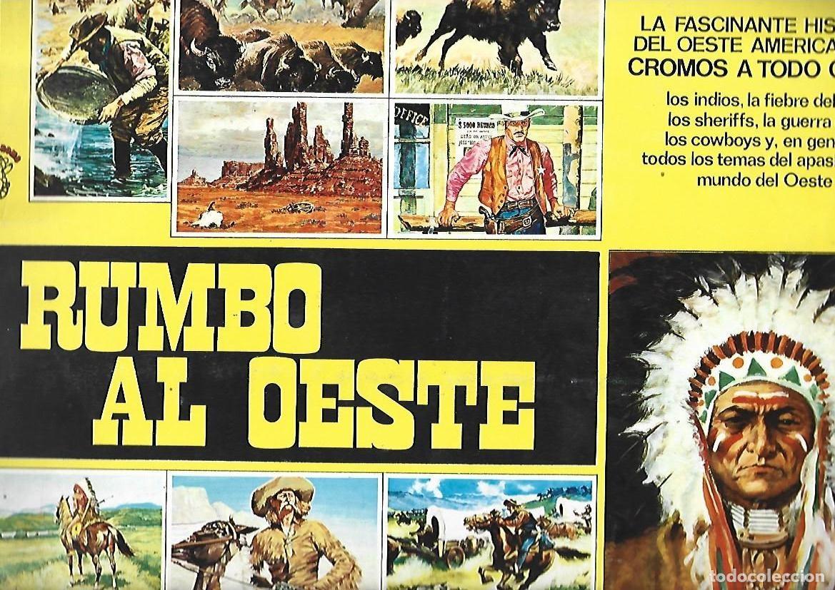 Coleccionismo &aacute;lbum: Rumbo al oeste, 1981, &aacute;lbum completo, Comic Romo, buen estado. Caja DA