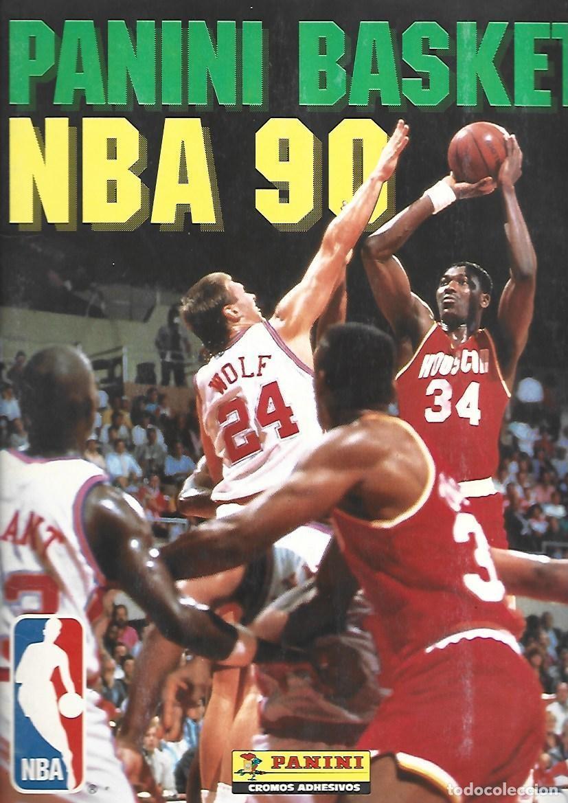 Coleccionismo &aacute;lbum: Panini basket NBA 90, &aacute;lbum completo, muy buen estado. Caja DA