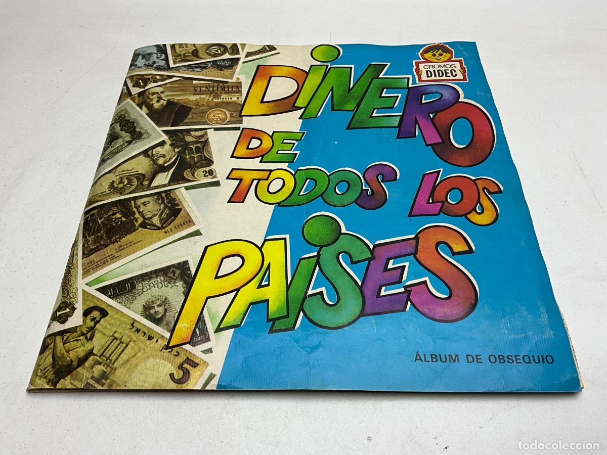 Coleccionismo &aacute;lbum: &Aacute;LBUM DE CROMOS COM0LETO - DINERO DE TODOS LOS PA&Iacute;SES - CROMOS DIDEC