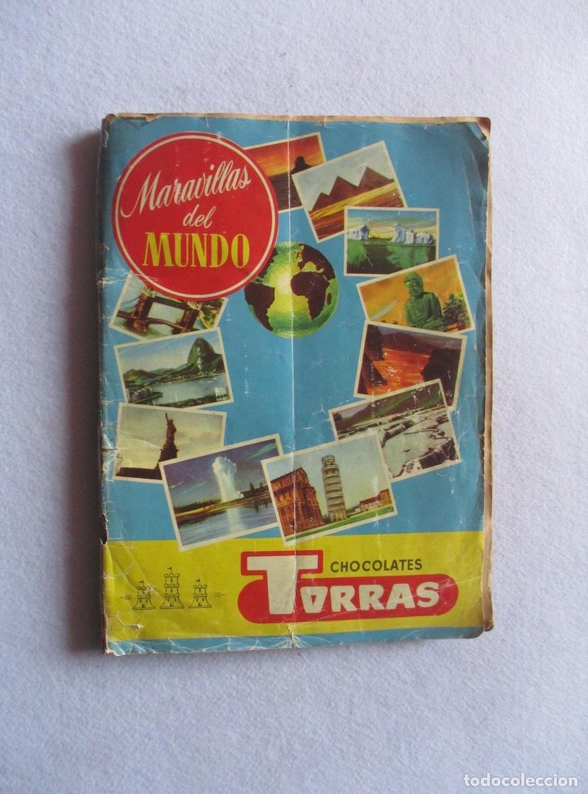 Coleccionismo &aacute;lbum: ALBUM COMPLETO: MARAVILLAS DEL MUNDO DE CHOCOLATES TORRAS