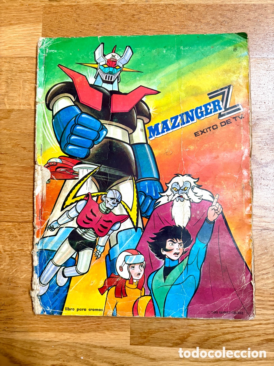 Coleccionismo &aacute;lbum: &Aacute;lbum Completo Mazinger Z (1978) - Editorial Fher Original