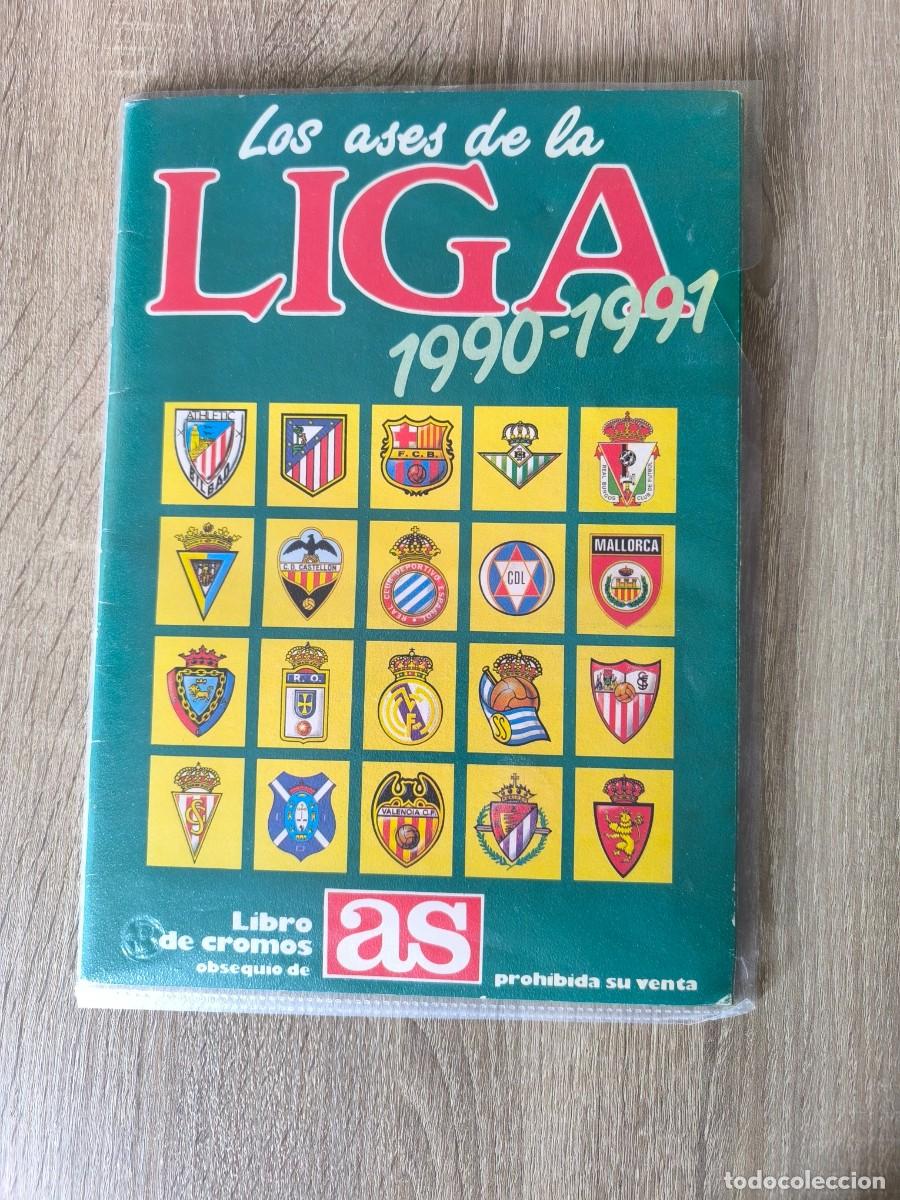 Coleccionismo &aacute;lbum: ​&Aacute;lbum de Cromos &rdquo;Campeonato de Liga 1990-91&rdquo; - Conservaci&oacute;n Profesional de Coleccionista
