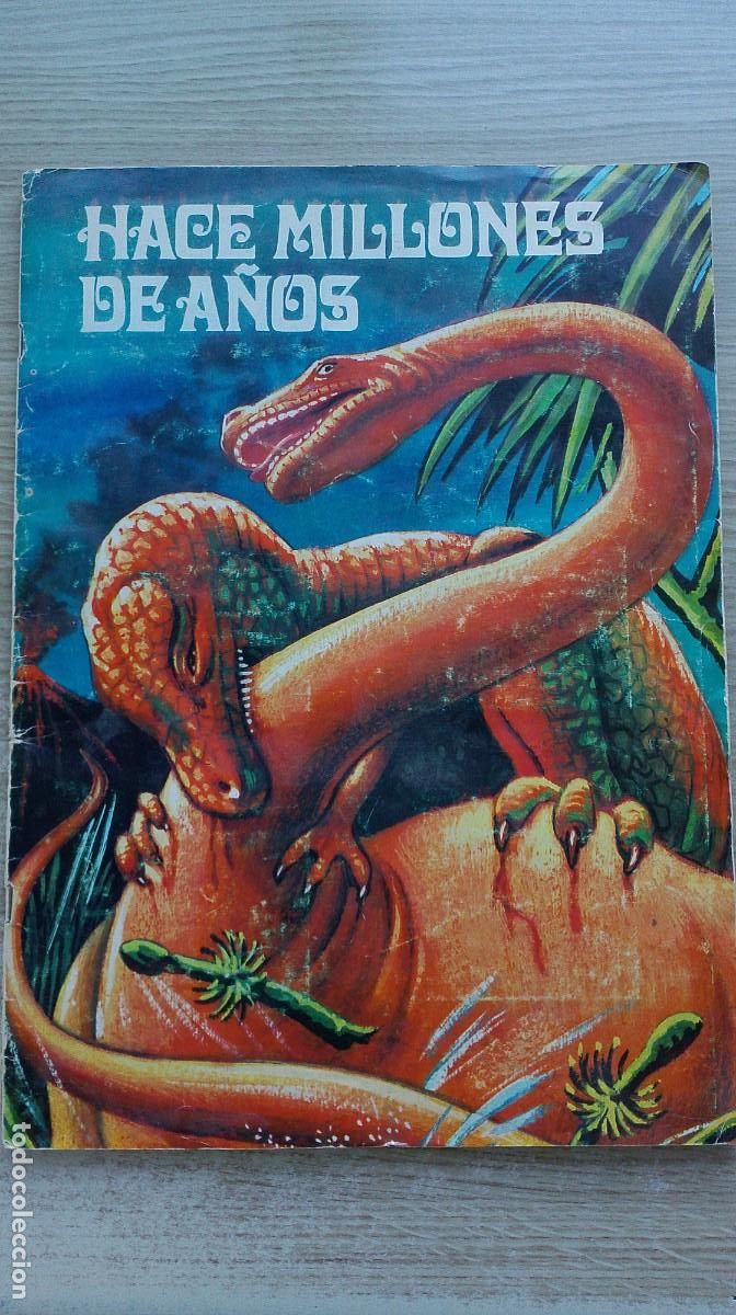 Coleccionismo &aacute;lbum: HACE MILLONES DE A&Ntilde;OS - Album completo editorial Luz Romero 1970
