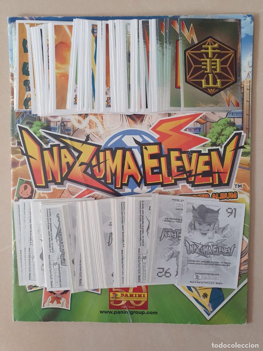 Coleccionismo &aacute;lbum: COLECCION COMPLETA INAZUMA ELEVEN PANINI 2011 CROMOS SIN PEGAR LEER REGALO ALBUM