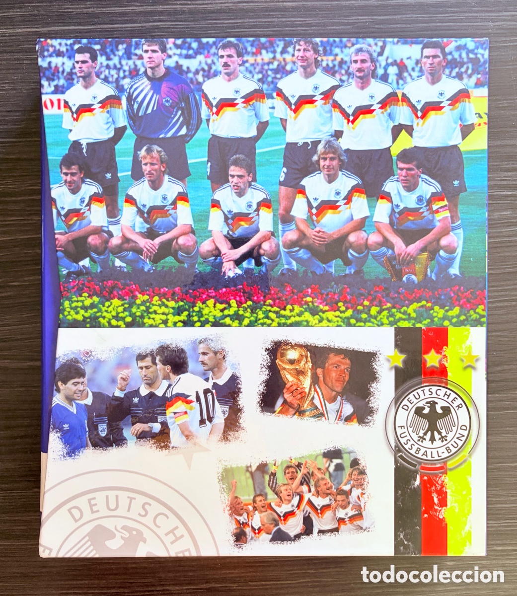 Coleccionismo &aacute;lbum: Panini Box World Cup Italia 1990 Completo