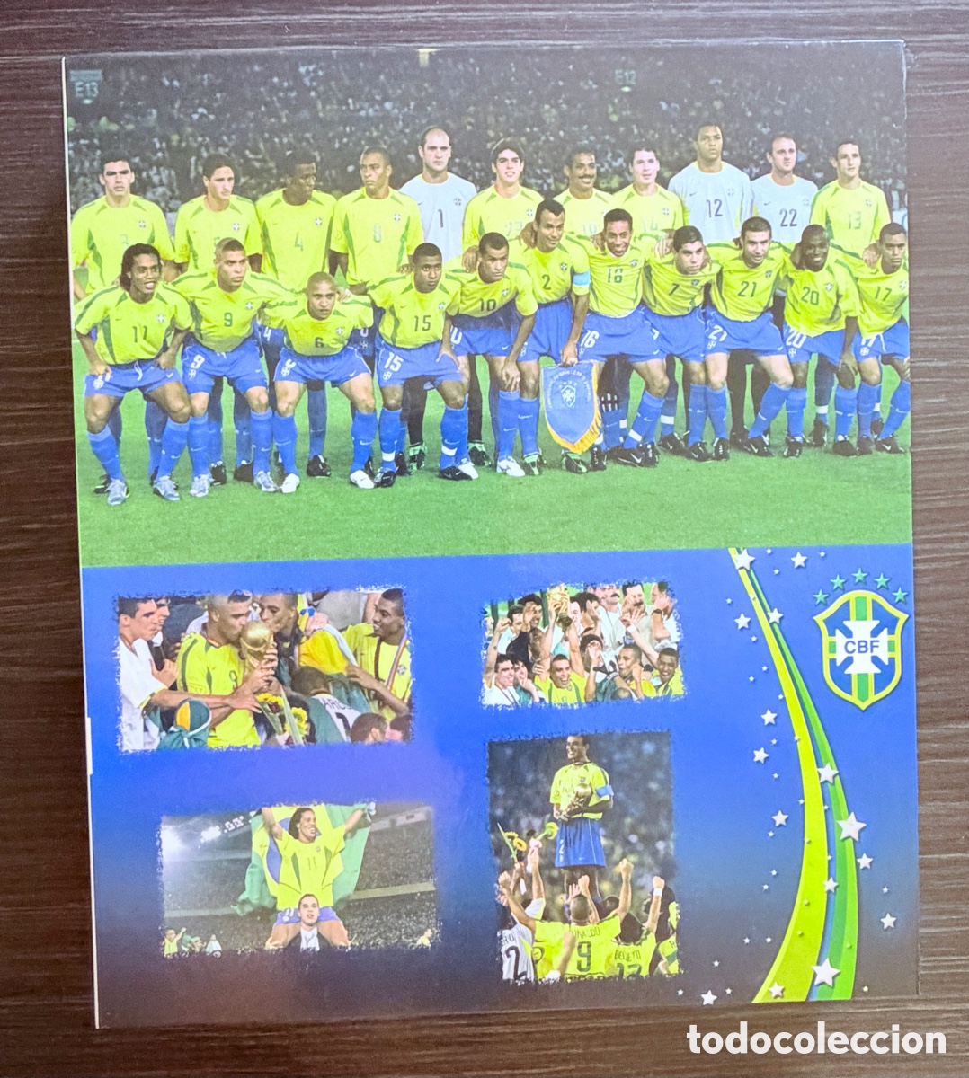 Coleccionismo &aacute;lbum: Panini Box World Cup Korea y Japon 2002 Completo Ronaldinho Rookie