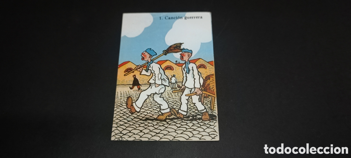 Coleccionismo &aacute;lbum: COLECCION COMPLETA - &rdquo; CANCIONES Y MELODIAS &rdquo; - CAFES EL LEON - 12 CROMOS - EXCELENTE