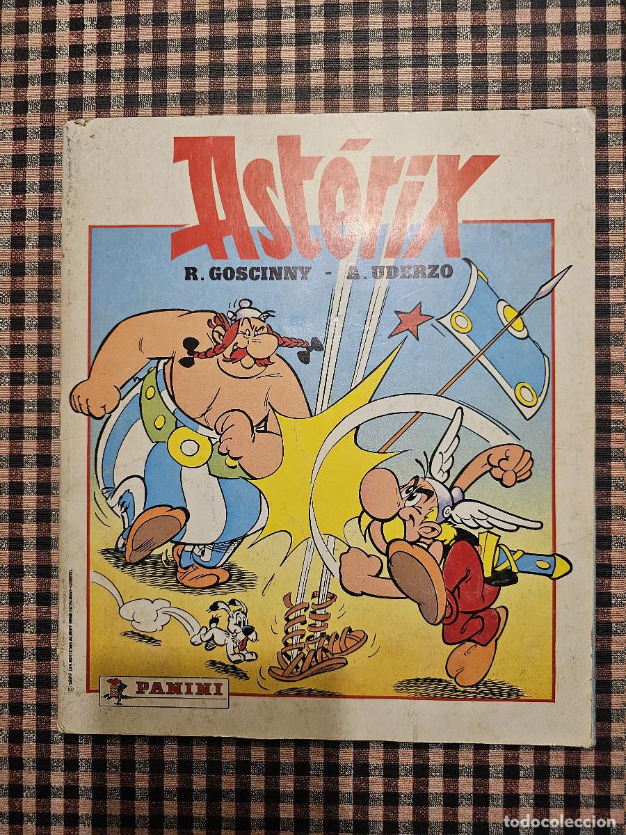 Coleccionismo &aacute;lbum: &Aacute;lbum de cromos 'Ast&eacute;rix' (Panini, 1987)
