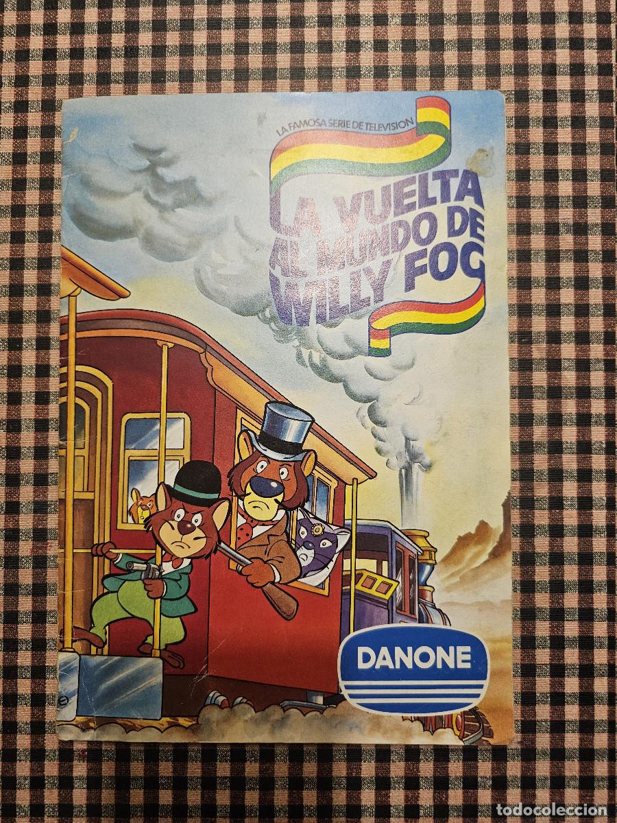 Coleccionismo &aacute;lbum: &Aacute;lbum de cromos 'La vuelta al Mundo de Willy Fog' (Danone, 1983)