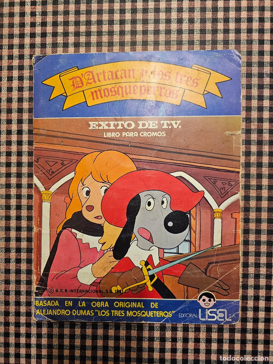 Coleccionismo &aacute;lbum: &Aacute;lbum de cromos 'D'Artacan y los Tres Mosqueperros' (USEL, 1981)